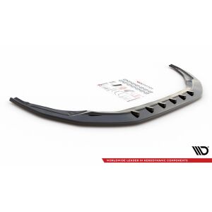 Maxton Design Front Ansatz V.1 / V1 für Audi S3 / A3 S-Line 8Y schwarz Hochglanz