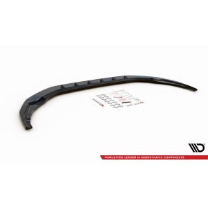 Maxton Design Front Ansatz V.1 / V1 für Audi S3 / A3 S-Line 8Y schwarz Hochglanz