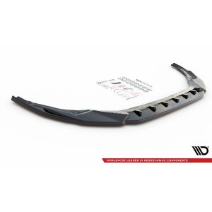 Maxton Design Front Ansatz V.3 / V3 für Audi S3 / A3 S-Line 8Y schwarz Hochglanz