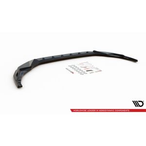 Maxton Design Front Ansatz V.3 / V3 für Audi S3 / A3 S-Line 8Y schwarz Hochglanz