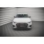 Maxton Design Front Ansatz V.3 / V3 für Audi S3 / A3 S-Line 8Y schwarz Hochglanz
