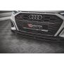 Maxton Design Front Ansatz V.3 / V3 für Audi S3 / A3 S-Line 8Y schwarz Hochglanz