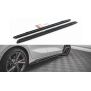 Maxton Design Seitenschweller Ansatz für Audi S3 / A3 S-Line 8Y schwarz Hochglanz