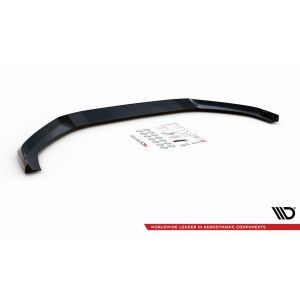 Maxton Design Front Ansatz V.4 / V4 für Audi S4 / A4 S-Line B9 schwarz Hochglanz