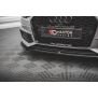 Maxton Design Front Ansatz V.4 / V4 für Audi S4 / A4 S-Line B9 schwarz Hochglanz