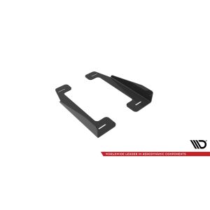Maxton Design Side Flaps Volkswagen Golf 7 R / R-Line Facelift schwarz Hochglanz