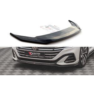 Maxton Design Front Ansatz V.3 / V3 für Volkswagen Arteon R-Line Facelift schwarz Hochglanz