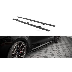 Maxton Design Street Pro Seitenschweller Ansatz für BMW 4er M-Paket G22