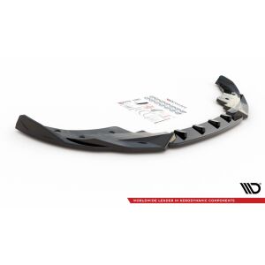 Maxton Design Front Ansatz V.2 / V2 für BMW 4er M-Paket G22 schwarz Hochglanz