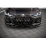 Maxton Design Front Ansatz V.2 / V2 für BMW 4er M-Paket G22 schwarz Hochglanz