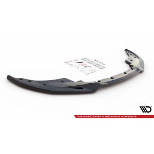 Maxton Design Front Ansatz V.3 / V3 für BMW 4er M-Paket G22 schwarz Hochglanz