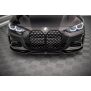 Maxton Design Front Ansatz V.3 / V3 für BMW 4er M-Paket G22 schwarz Hochglanz