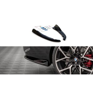 Maxton Design Heck Ansatz Flaps Diffusor V.2 / V2 für BMW 4er M-Paket G22 schwarz Hochglanz
