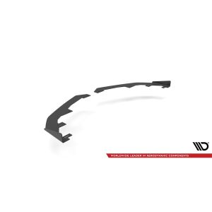 Maxton Design Front Flaps BMW 4er M-Paket G22 schwarz Hochglanz