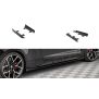 Maxton Design Side Flaps BMW 4er M-Paket G22 schwarz Hochglanz