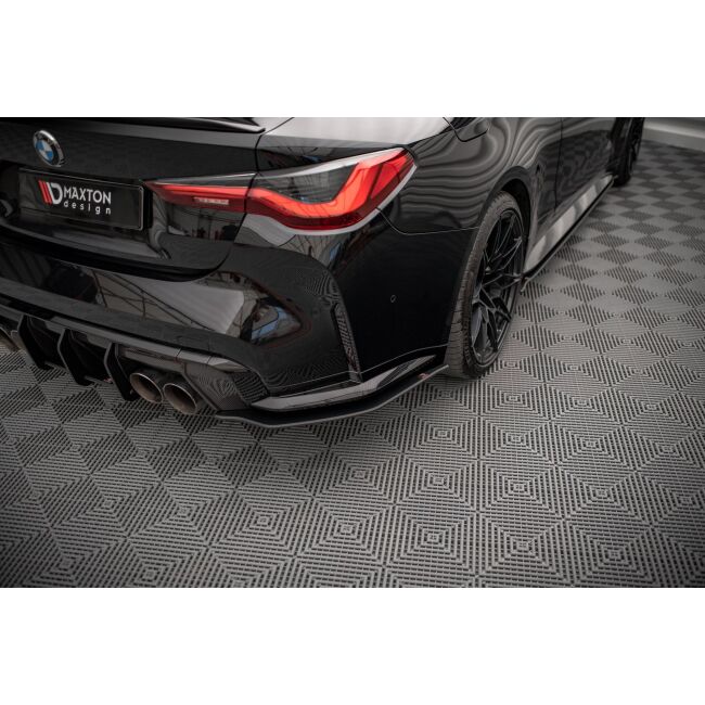 Maxton Design Street Pro Heck Ansatz Flaps Diffusor für BMW M4 G82