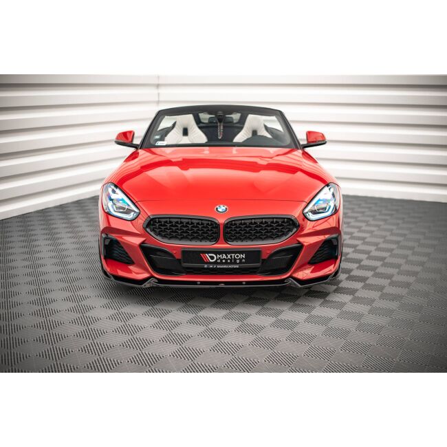 Maxton Design Front Ansatz V.1 / V1 für BMW Z4 M-Paket G29 schwarz Hochglanz