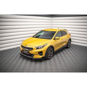 Maxton Design Front Ansatz für Kia XCeed Mk1 schwarz Hochglanz