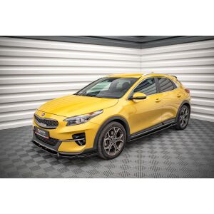 Maxton Design Seitenschweller Ansatz für Kia XCeed Mk1 schwarz Hochglanz