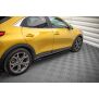 Maxton Design Seitenschweller Ansatz für Kia XCeed Mk1 schwarz Hochglanz
