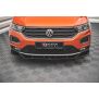 Maxton Design Front Ansatz V.1 / V1 für Volkswagen T-Roc Mk1 schwarz Hochglanz