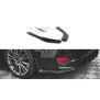 Maxton Design Heck Ansatz Flaps Diffusor für Infiniti Q60 S Mk2 schwarz Hochglanz