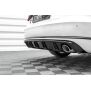 Maxton Design Heckdiffusor Ansatz für Audi A8 D4 schwarz Hochglanz