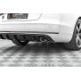 Maxton Design Heckdiffusor Ansatz für Audi A8 D4 schwarz Hochglanz