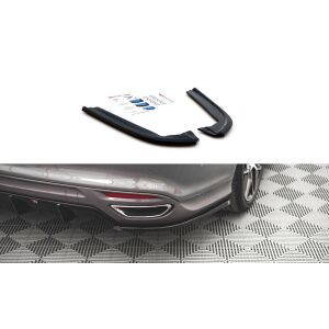 Maxton Design Heck Ansatz Flaps Diffusor V.2 / V2 für Ford Mondeo ST-Line Mk5 Facelift schwarz Hochglanz