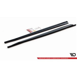 Maxton Design Seitenschweller Ansatz für BMW X5 M F15 schwarz Hochglanz