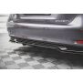 Maxton Design Mittlerer Heckdiffusor Ansatz DTM Look für Lexus GS F Sport Hybrid Mk4 (L10) schwarz Hochglanz