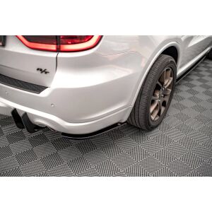 Maxton Design Heck Ansatz Flaps Diffusor für Dodge Durango RT Mk3 schwarz Hochglanz