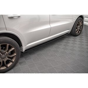 Maxton Design Seitenschweller Ansatz für Dodge Durango RT Mk3 schwarz Hochglanz