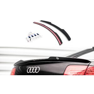 Maxton Design Spoiler CAP für Audi S8 D3 schwarz...