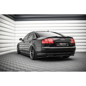 Maxton Design Spoiler CAP für Audi S8 D3 schwarz Hochglanz