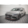 Maxton Design Front Ansatz +Flaps für V.1 / V1 Hyundai I30 N Hatchback/Fastback Mk3 Facelift
