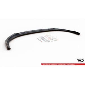 Maxton Design Front Ansatz V.2 / V2 für Hyundai I30 N Hatchback/Fastback Mk3 Facelift schwarz Hochglanz