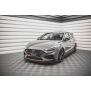 Maxton Design Front Ansatz V.2 / V2 für Hyundai I30 N Hatchback/Fastback Mk3 Facelift schwarz Hochglanz