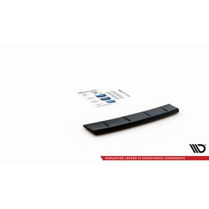 Maxton Design Mittlerer Heckdiffusor Ansatz für Hyundai I30 N Hatchback Mk3 Facelift schwarz Hochglanz