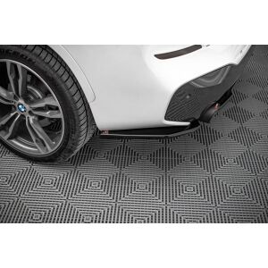 Maxton Design Heck Ansatz Flaps Diffusor für BMW X1 M-Paket F48 schwarz Hochglanz