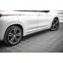 Maxton Design Seitenschweller Ansatz für BMW X1 M-Paket F48 schwarz Hochglanz