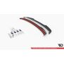 Maxton Design Spoiler CAP für Volvo V60 R-Design Mk2 schwarz Hochglanz