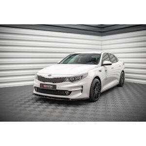 Maxton Design Front Ansatz V.1 / V1 für Kia Optima Mk4 schwarz Hochglanz