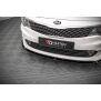 Maxton Design Front Ansatz V.1 / V1 für Kia Optima Mk4 schwarz Hochglanz