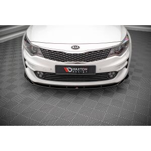 Maxton Design Front Ansatz V.2 / V2 für Kia Optima Mk4 schwarz Hochglanz