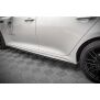 Maxton Design Seitenschweller Ansatz für Kia Optima Mk4 schwarz Hochglanz