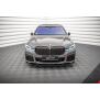 Maxton Design Front Ansatz V.2 / V2 für BMW 7 G11 M-Paket Facelift schwarz Hochglanz