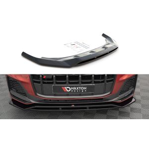 Maxton Design Front Ansatz für Audi SQ7 /Q7 S-Line Mk2 (4M) Facelift  schwarz Hochglanz