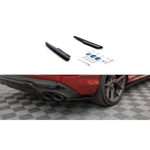 Maxton Design Heck Ansatz Flaps Diffusor für Audi...