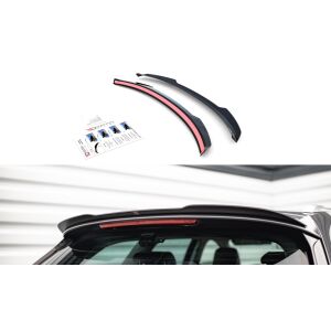 Maxton Design Spoiler CAP für Seat Leon FR Sportstourer Mk3 schwarz Hochglanz